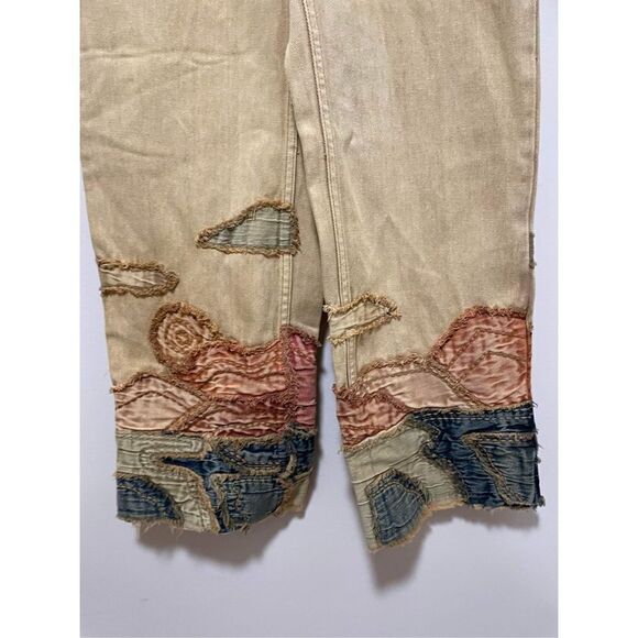 New Free People Golden Vibes Jeans Size 26 - Picture 7 of 12